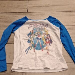 💐Hybrid Apparel Kids Sailor Moon Long Sleeve Shirt🐧💘